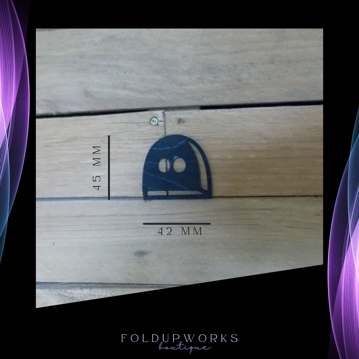 Whimsical Cat & Mouse Wall Art – Black Plywood Cutout Set | Cat Chasing Mouse into Hole | Fun Home Decor | Self-Paint Option Available