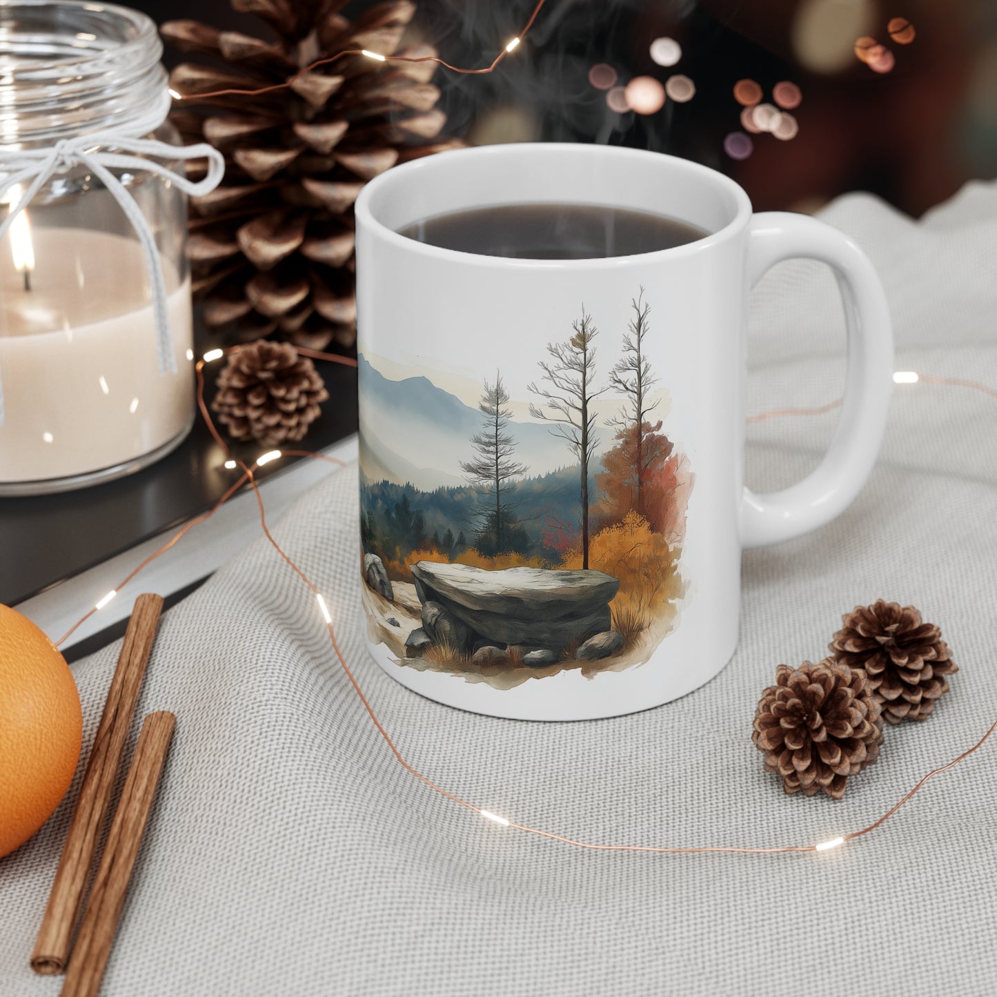 Scenic Mountain #9 | 11oz White Mug