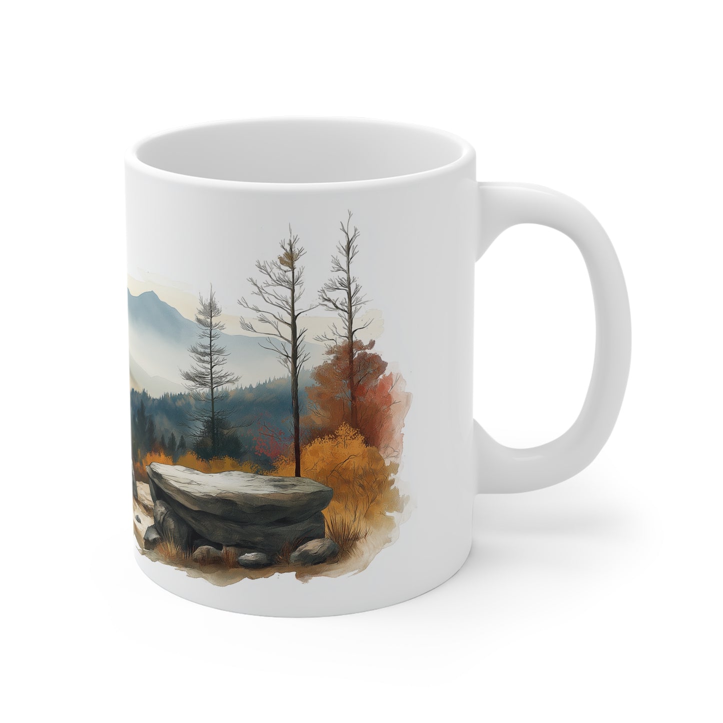 Scenic Mountain #9 | 11oz White Mug