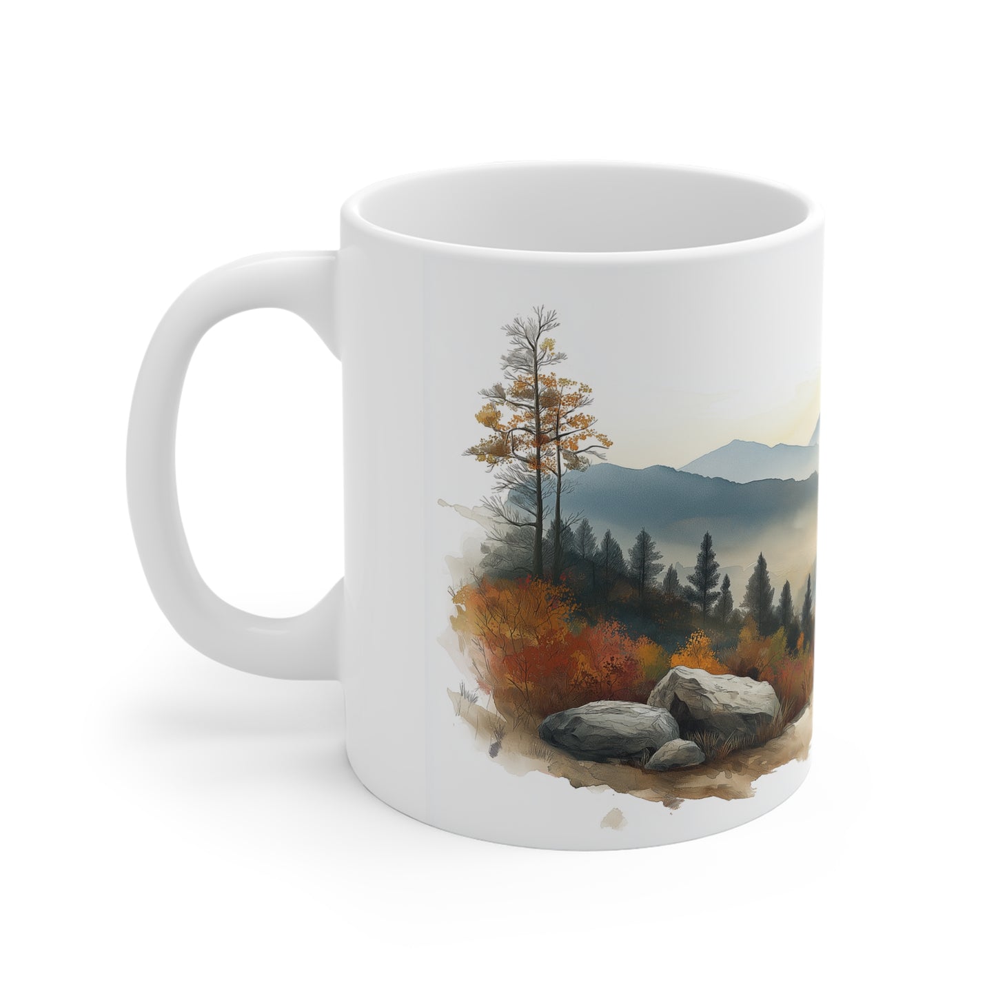 Scenic Mountain #9 | 11oz White Mug