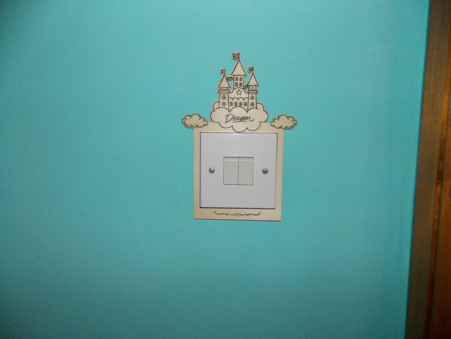 Fairy Tale Castle Light Switch Surround