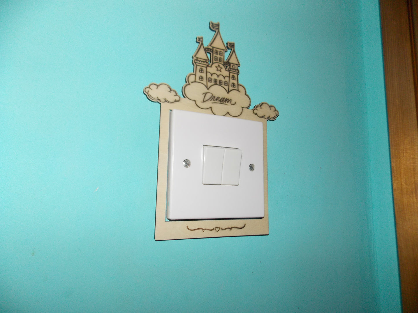 Fairy Tale Castle Light Switch Surround