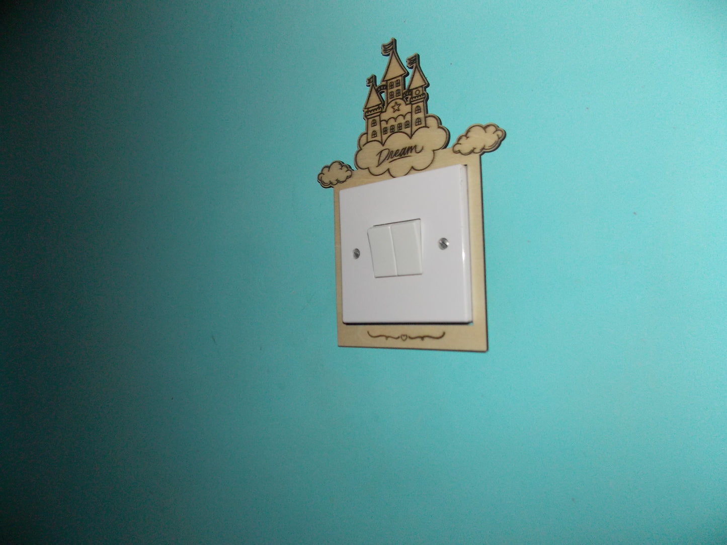 Fairy Tale Castle Light Switch Surround