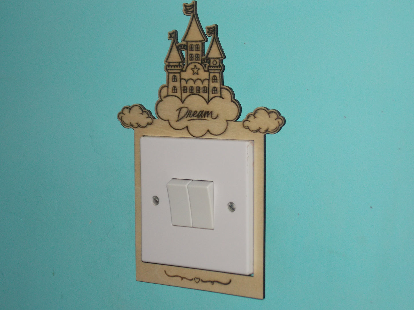 Fairy Tale Castle Light Switch Surround