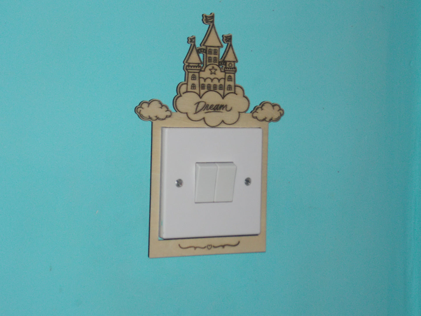 Fairy Tale Castle Light Switch Surround