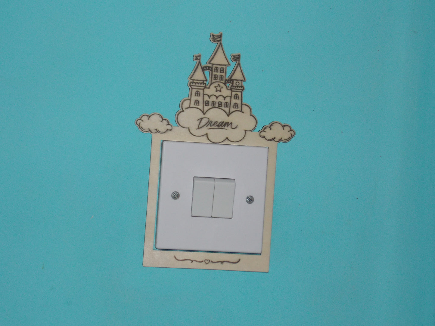 Fairy Tale Castle Light Switch Surround