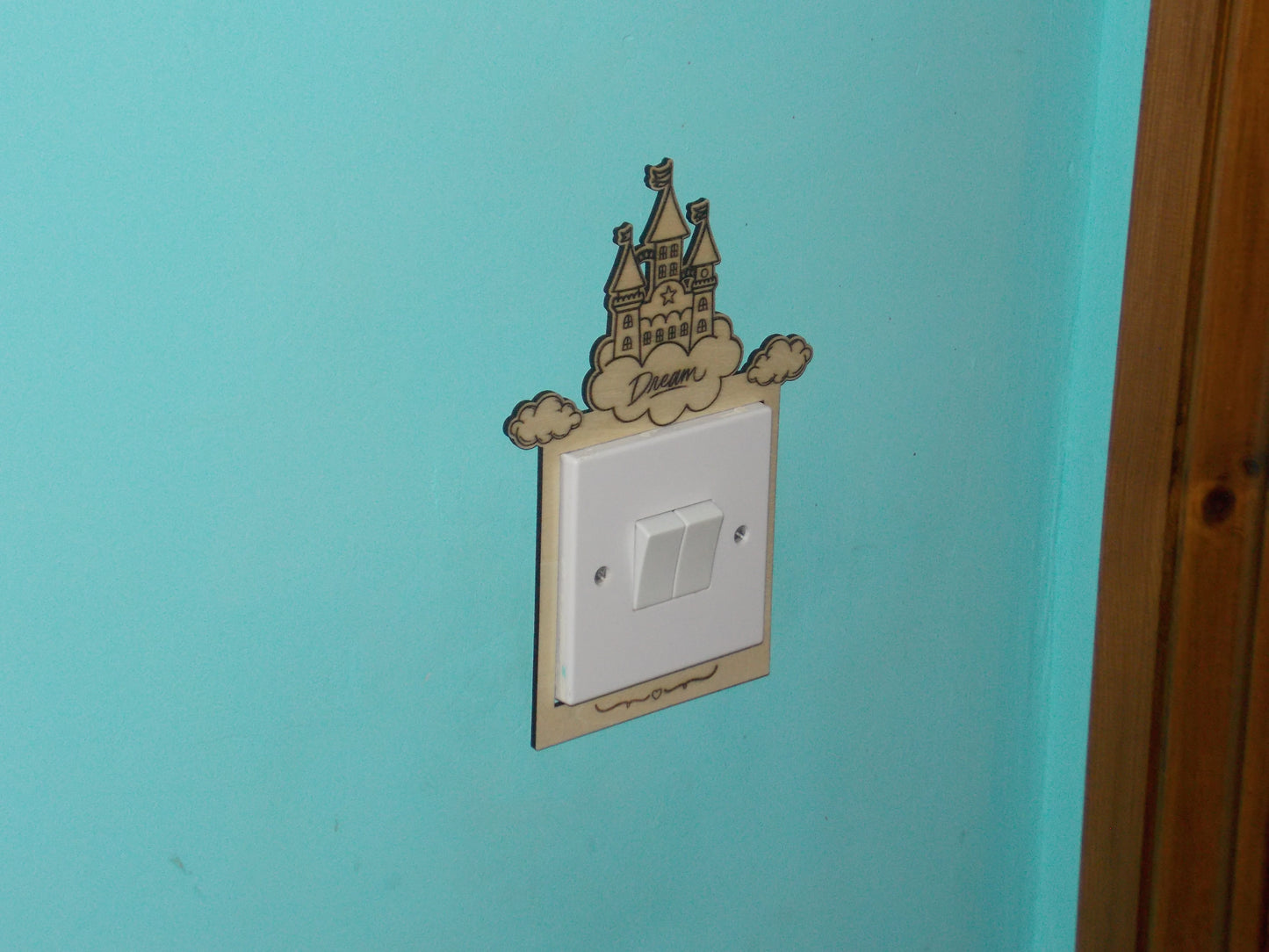 Fairy Tale Castle Light Switch Surround