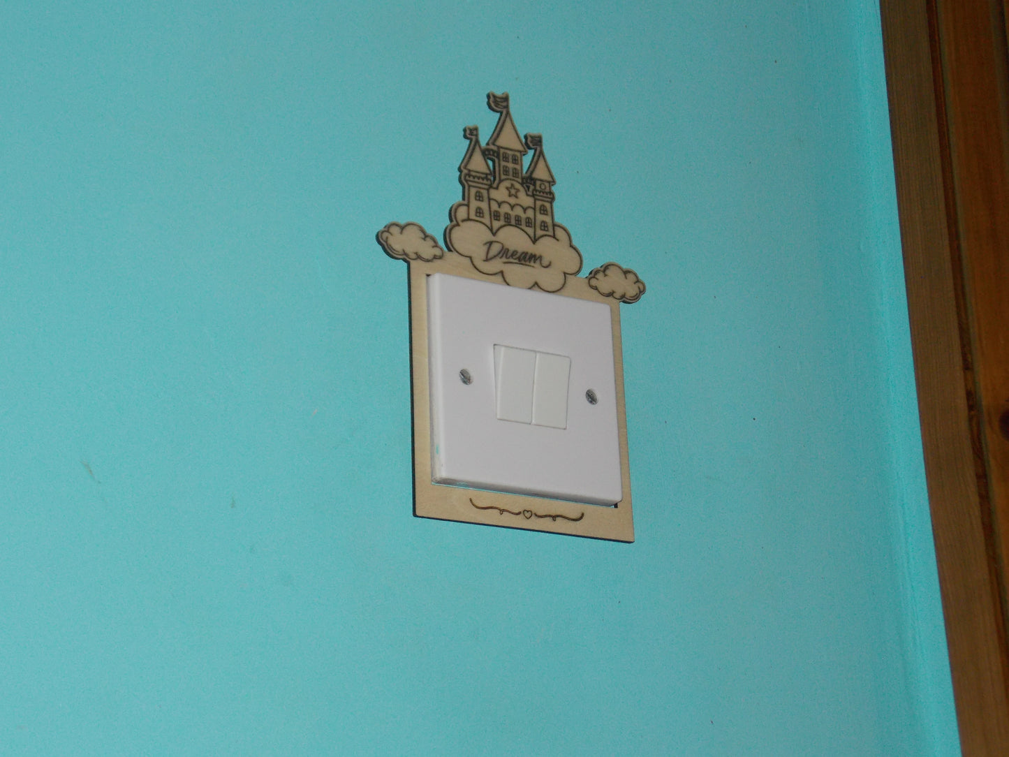 Fairy Tale Castle Light Switch Surround