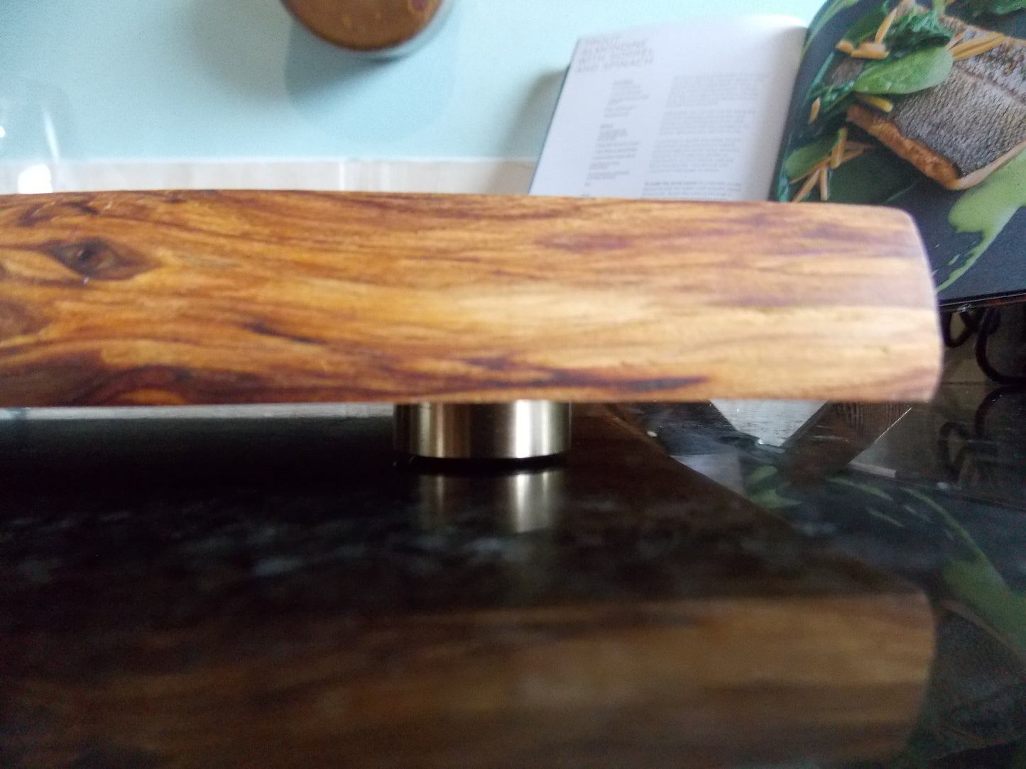 Handcrafted Live Edge Yew Wood Cutting Board – Serving Board - Kitchen Decor