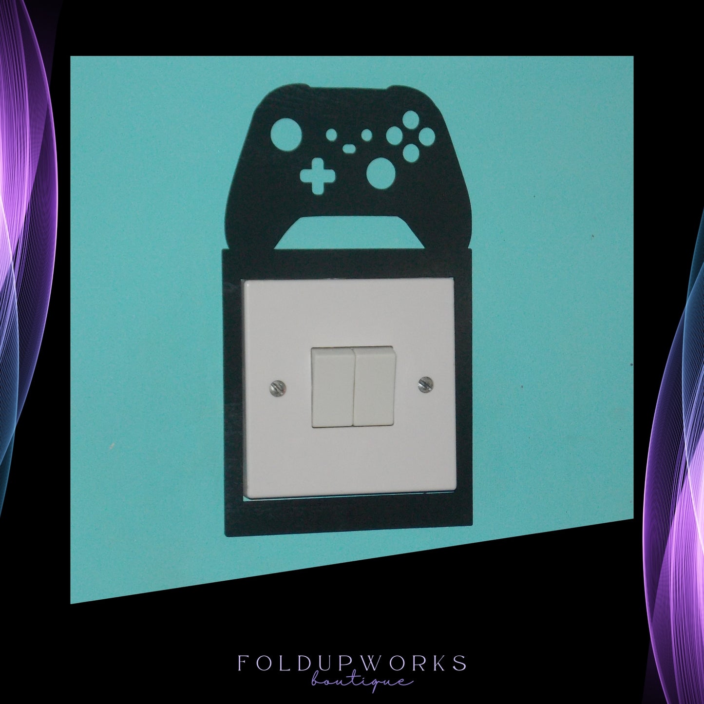 Gamer Light Switch Surround – Xbox Controller Switch Cover